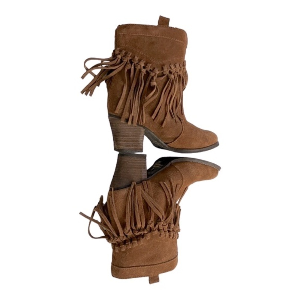 Sbicca Khaki Suede Boots Women's 6M